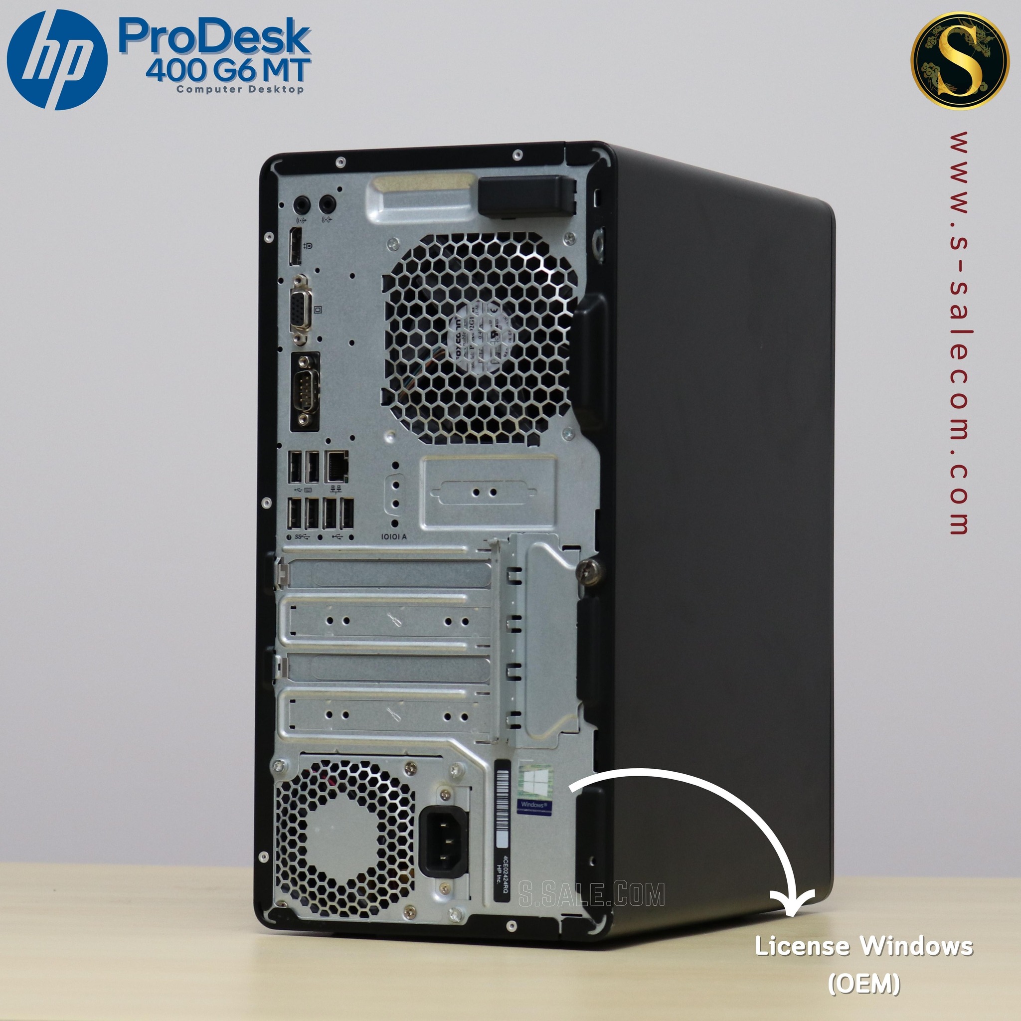 HP ProDesk 400 G6 MT (i5-9500) - Image 4