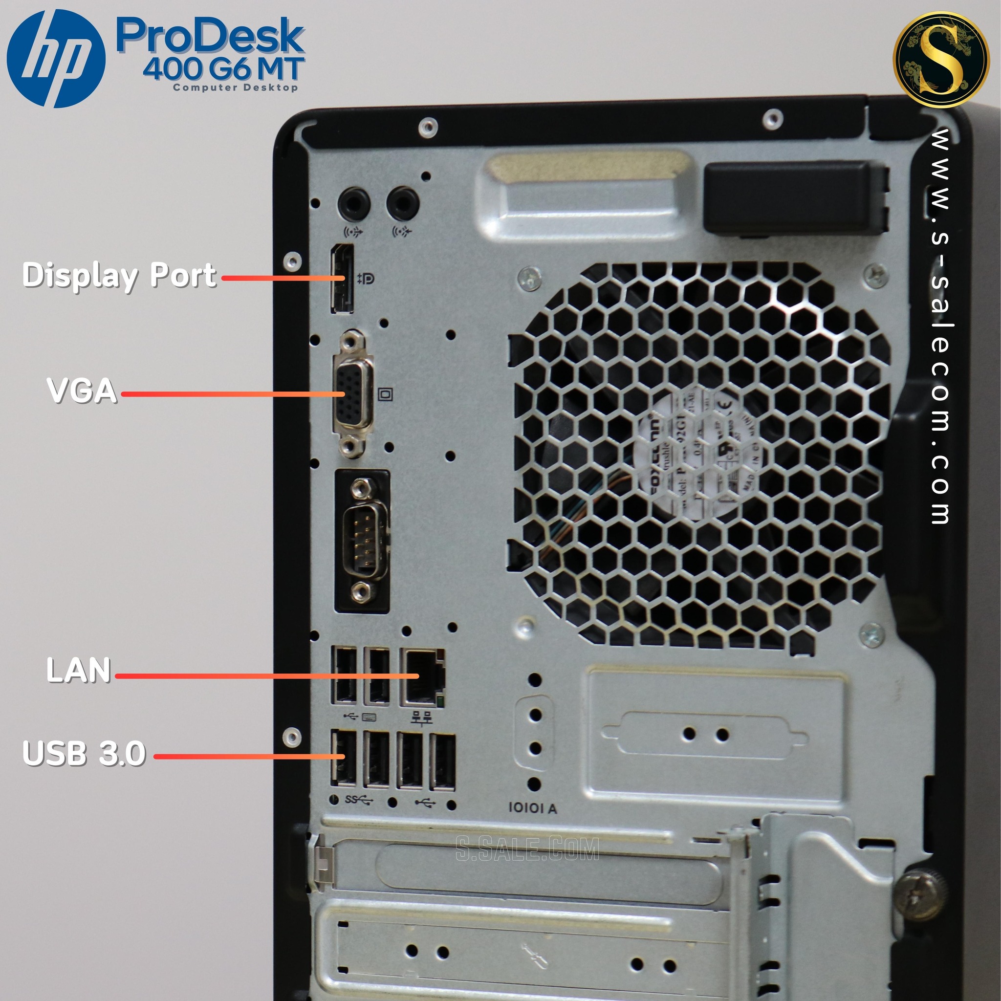 HP ProDesk 400 G6 MT (i5-9500) - Image 5