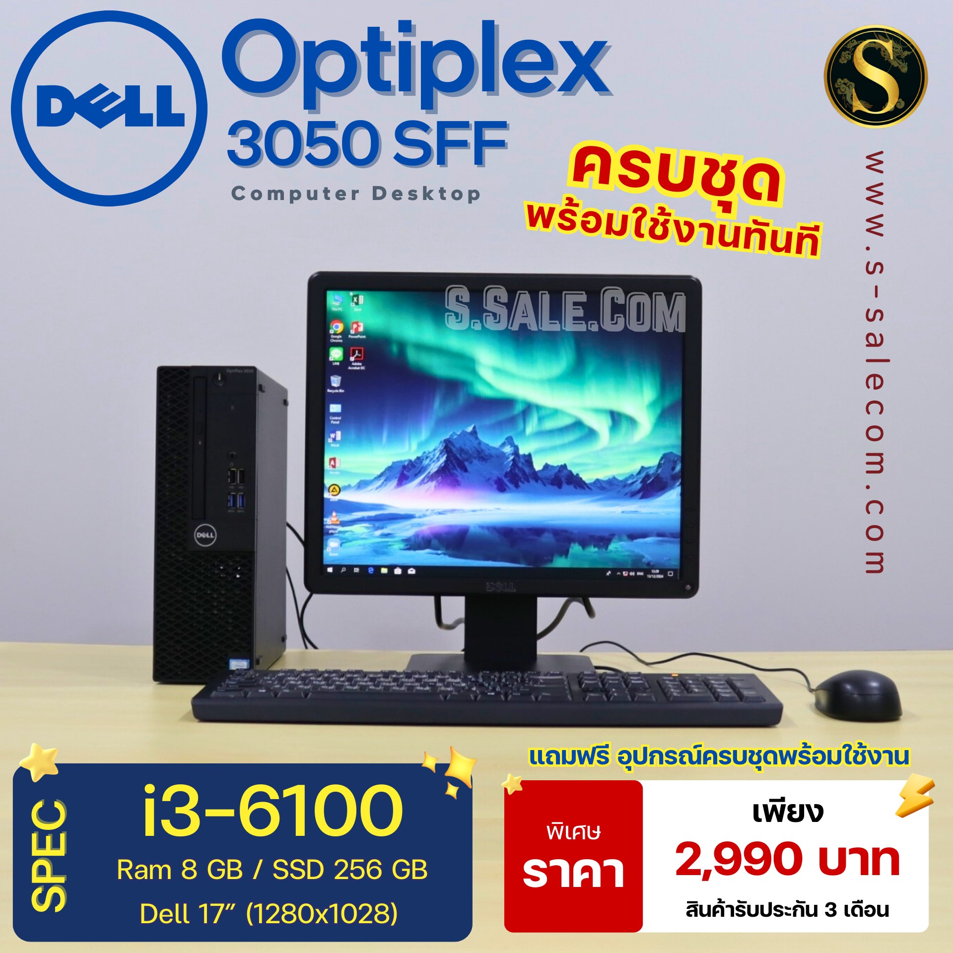 Dell OptiPlex 3050 SFF (i3-6100)